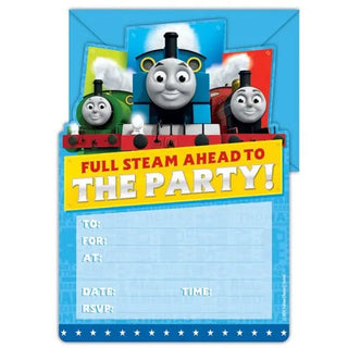 Thomas the Tank Engine Invitations | Thomas the Tank Engine Party Supplies NZ