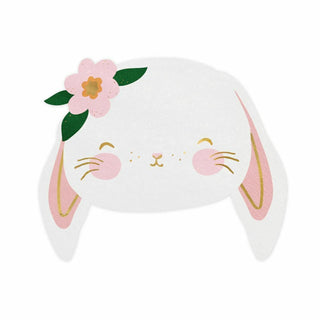 Easter Bunny Rabbit Face Napkins | Easter Tableware NZ