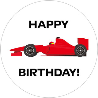 Race Car Edible Icing Cake Image | Formula 1 Party Supplies NZ