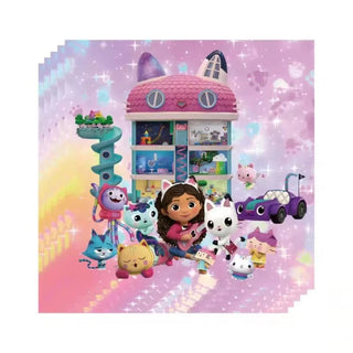 Gabby's Dollhouse Napkins | Gabby's Dollhouse Party Supplies NZ 