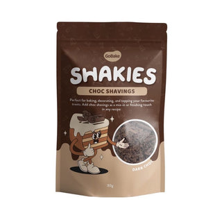 Shakies Dark Chocolate Choc Shavings 80g