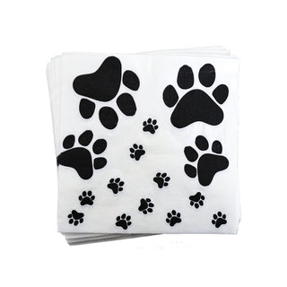 Paw Print Napkins | Dog Party Suppliez