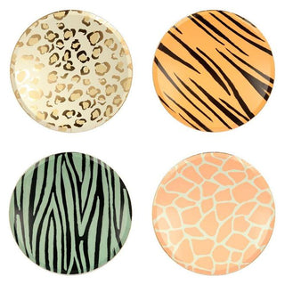 Jungle Plates | Animal Print Plates | Meri Meri | NZ Party Supplies |