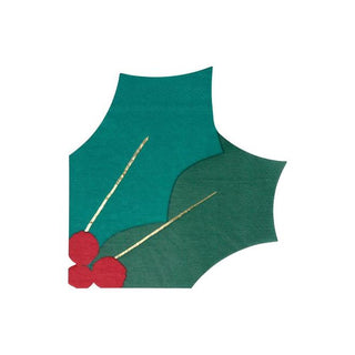 Meri Meri Holly Napkins | Xmas Npakins NZ