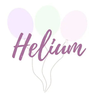 Helium for One Giant Number or Letter Foil Balloon - WELLINGTON ONLY
