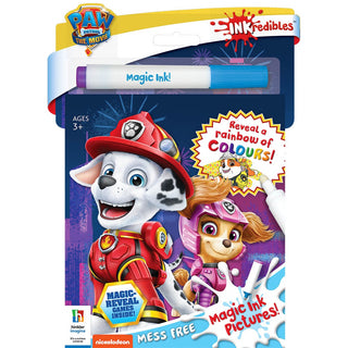 Inkredibles Invisible Ink Paw Patrol Game Book