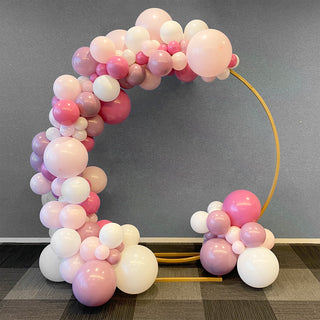 Dusky Rose Balloon Frame Backdrop Hire | Event Hire Wellington NZ