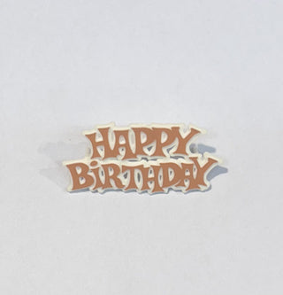 Rose Gold Happy Birthday Cake Topper | Rose Gold Party Supplies NZ