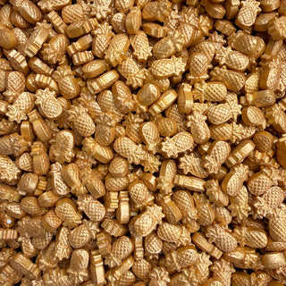 Gold Pineapple Sprinkles 25g