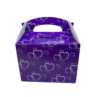 Purple Heart Treat Box | Purple Party Supplies NZ