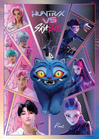 K-Pop Demon Hunters Broken Glass Puzzle - 1000 Pc