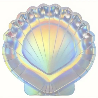 Mermaid Shell Plates - 8 Pkt