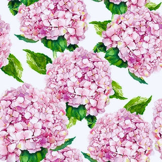 Pink Hydrangea Napkins - Lunch 20 Pkt