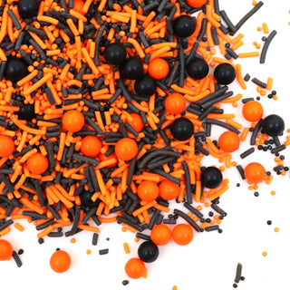 Black & Orange Sprinkle Medley | Halloween Party Supplies NZ