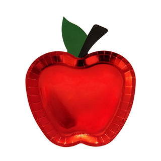 Red Apple Plates - Dinner 12 Pkt