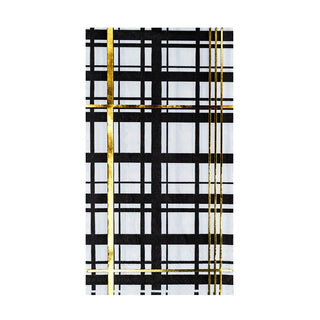 Femme Black & White Guest Napkins - 16 Pkt