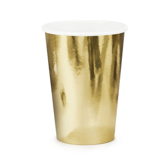 Gold Foil Cups | Gold Party Supplies NZ