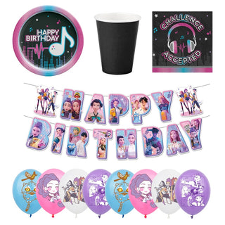 KPop Demon Hunters Party Pack for 8