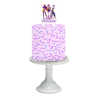 KPop Demon Hunters Edible Icing Cake Wrap