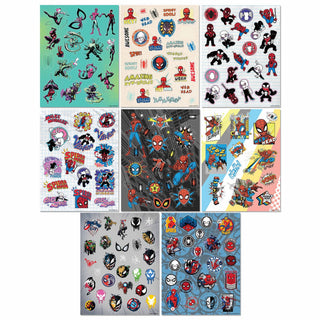 Kaleidoscope Spider-Man Sticker Bomb Sticker Book