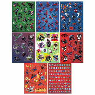 Kaleidoscope Spider-Man Sticker Bomb Sticker Book