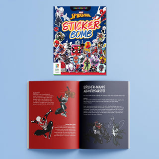 Kaleidoscope Spider-Man Sticker Bomb Sticker Book