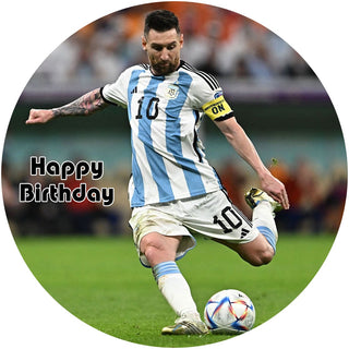 Lionel Messi Edible Icing Cake Image
