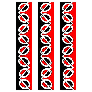 Māori Kowhaiwhai Pattern Cake Strip Edible Images | Māori Cake Decorations NZ 