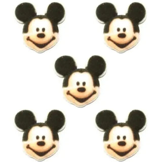 Mickey Mouse Face Icing Decoration - 5 Pkt