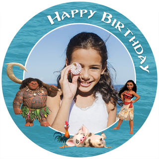Personalised Moana Edible Cake Image | Moana Party Supplies NZ