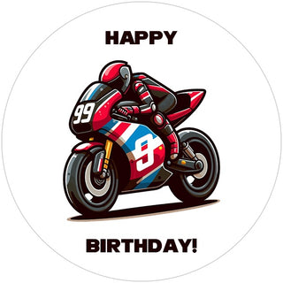 MotoGP Edible Icing Cake Image | MotoGp Party Supplies NZ