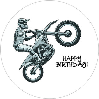 Motocross Edible Icing Cake Image | Motocross Party Supplies NZ