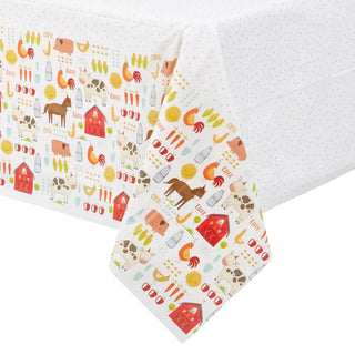 Barnyard Birthday Tablecover | Farm Party NZ