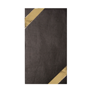 Posh Noir Guest Napkins - 20 Pkt