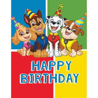 Paw Patrol Birthday card