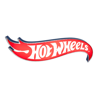 Hot Wheels Red & White Logo Light