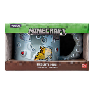 Minecraft Axolotl Bubble Shaped Mug
