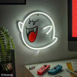 Super Mario Boo LED Neon Light