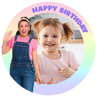 Personalised Ms Rachel Edible Icing Cake Image | Ms Rachel Party Supplies NZ