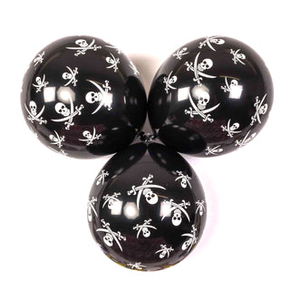 Black Pirate Balloons | Pirate Party Supplies NZ