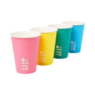 Eco Rainbow Cups - 8 Pkt