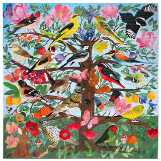 French Medieval Songbirds Jigsaw Puzzle - 1000 Pc