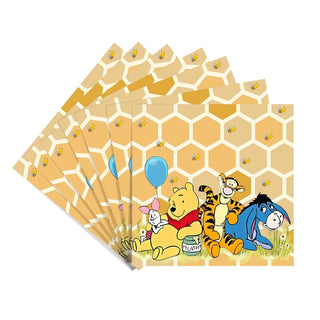 Winnie the Pooh Honeycomb Napkins - Lunch 20 Pkt