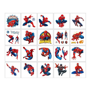 Spiderman Tattoos - 20 Pkt