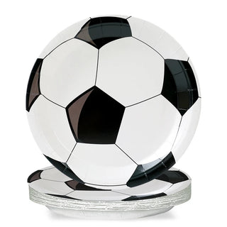 Soccer Ball Plates | Soccer Party Supplies NZ