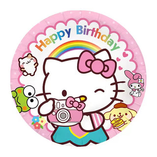 Hello Kitty Plates | Hello Kitty Plates Party Supplies NZ