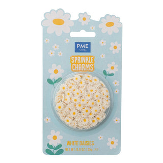 PME | White Daisy Sprinkles | Garden Party Supplies NZ