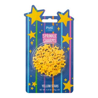 PME | Yellow Stars Sprinkles | Super Mario Party Supplies NZ