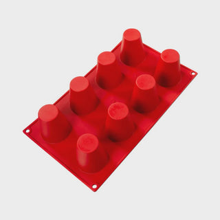 Fat Daddio's | Silicone Mould - Baba 8 Cavities