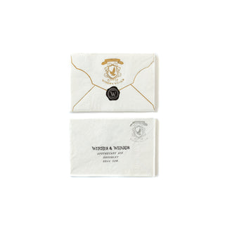Spellbound Envelope Napkins - 18 Pkt